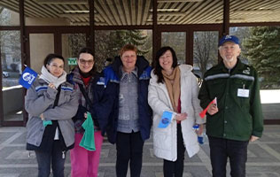 Участие сотрудников в республиканском субботнике